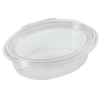 Plastbakker med hængslet låg