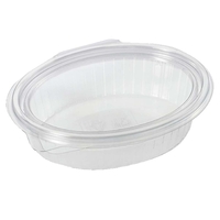 Plastbakker med hængslet låg