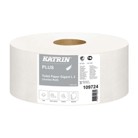Toiletpapir i Jumbo size
