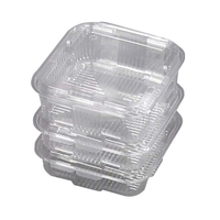 Plastbakker med hængslet låg