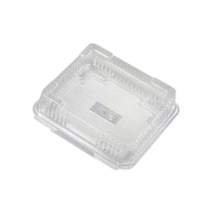 Plastbakker med hængslet låg