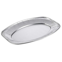 Serveringsfade i glat aluminium