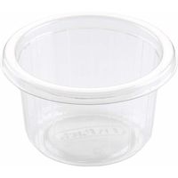 Plastbakker og låg