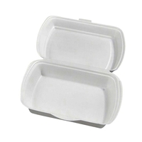 Takeaway bakker med hængslet låg