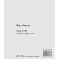 Duplikat- og Triplikatbøger, Blanketter, Regningsblokke