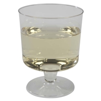 Glas i hård plast