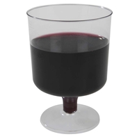 Glas i hård plast