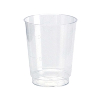 Glas i hård plast