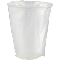 Glas i hård plast