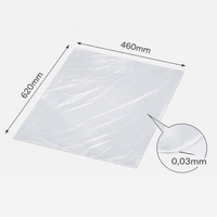 Plastark LDPE klar 460x620x0,03mm