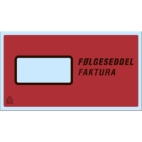 Følgeseddellommer m/tryk