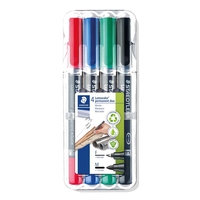 Marker Staedtler Lumocolor assorteret permanent