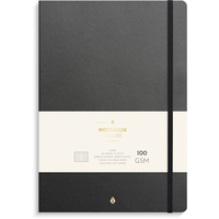 Notebook Deluxe B5 black