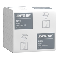 Toiletpapir i ark Katrin