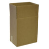 Bølgepapkasse, Master'in, indre dim: 315, x 210 x 365 mm, 2-lags,EB-flute, FEFCO 0201, brun, Yderkasse til 6 flasker, bundt a 20 stk, FSC Mix 70%