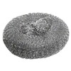 Spiralsvamp, Galvaniseret, rustfrit stål, metallic grey, 60g/m2, pakke a 10 stk, palle a 18 kartoner