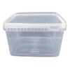 Condibøtte, Without lid, 3000 ml,195x195x112mm, PP, transparent, pakke a 60 stk