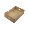 Kassebund, 581 x 381 x 158 mm, 850g/m2, FEFCO 0451, Karton, brun, bundt a 30 stk, palle a 30 bundter, Velegnet til indirekte tilbere