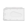 Kortholder, NoName, Til 1 kort, transparent, pakke a 10 stk