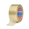 Pakketape, TESA 4100, rillet, 50 mm, x 66.00 m, 65 µm, kernediameter: 76 mm, Rulle, PVC, Solvent, low noise, transparent, pakke a 6 ruller, palle a 2376 ruller
