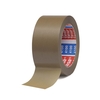 Pakketape, TESA 4100, rillet, 50 mm, x 66.00 m, 65 µm, kernediameter: 76 mm, Rulle, PVC, Solvent, low noise, brun, pakke a 6 ruller, palle a 2376 ruller