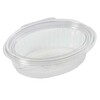 Plastbakker med hængslet låg