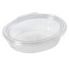 Plastbakker med hængslet låg