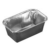 Foliebakke, Plus Pack, 1-Compartments, Rektangulær, 140 ml,100x64x35mm, aluminium, aluminium, pakke a 100 stk