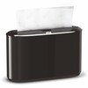Papirhåndklæde dispenser, Tork, H2, Countertop, sort, 323mmx116mm x 218mm