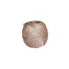 Snor, rullelængde: 160.00 m, hamp, gul, brudstyrke Resistant approx. 15 kg, Rulle, rullevægt: 0.20 kg, pakke a 1 rulle, Seaming 3-strands, Fødevaregodkendt
