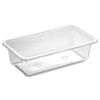 Plastbakke, Færch, K 2182-1F, 1-rums, Rektangulær, 640 ml,180x99x50mm, PET, transparent, karton a 608 stk