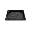 Plastbakke, stor,241x175x25mm, A-PET, sort, Sushi, karton a 300 stk, Fødevaregodkendt