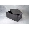 Termo skumkasse, 1/1GN, Rektangulær,595, x390x280mm, Expanded polypropylene (EPP), sort, 1 stk, Fødevaregodkendt