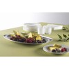 Serveringsfade i glat aluminium