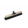 Fejekost, Vikan, Broom wood soft w/socket, rød/træ, 400mmx400mm