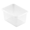 Plastbakker og låg