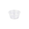 Dressingbæger, Rund, kapacitet 60, Ø 62, højde 46, PP, transparent, Portion Cup 2 oz, pakke a 250 stk, Fødevaregodkendt