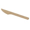 Træbestik, træ, træ, No wax, Kniv 165mm, pakke a 100 stk, Nature Line, Fødevaregodkendt