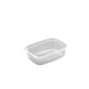 Plastbakke, Mini 65, Rektangulær, 125 ml,108x82x28mm, PP, transparent, karton a 1000 stk