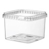 Condibøtte, Without lid, 960 ml,128x128x89mm, PP, transparent, SMALL, karton a 216 stk