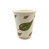 Kaffebæger, Papir + PE, hvid, 12 oz, karton a 1000 stk, palle 15 kartoner, Single wall, Fødevaregodkendt