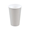 Kaffebæger, Rund, Papir + PE, hvid, 16 oz, karton a 1000 stk, palle 16 kartoner, Single wall, Fødevaregodkendt