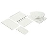 Kagepap, No.114, Firkantet, 240x 180 mm, Pap, hvid, karton a 500 stk
