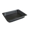 Plastbakke, Færch, P 2325-50T, 1-rums, Rektangulær, 3170 ml,268x327x50mm, PP, sort, karton a 100 stk