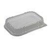 Låg t/foliebakke, Plus Pack, Rektangulær, 227x157x41mm, PET, transparent, pakke a 500 stk, Fødevaregodkendt