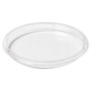 Låg t/plastbakke, Duni Crystal Deli,116, x120x14mm, RPET, transparent, karton a 350 stk, Fødevaregodkendt