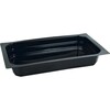 Plastbakke, Duni, 1-rums, 1165 ml,162x265x40mm, PP, sort, karton a 225 stk