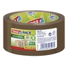 Pakketape, TESA ecoLogo, 50 mm x 66.00 m, 57 µm, kernediameter: 76 mm, Rulle, PP, Solvent, low noise, brun, pakke a 6 ruller, palle a 2376 ruller