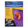 Lamineringslomme, Fellowes Premium, 80µm, A4, 216x303mm, transparent pakke a 100 stk