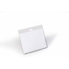 Kortholder, Durable, 60x90, Uden clips, transparent, pakke a 20 stk
